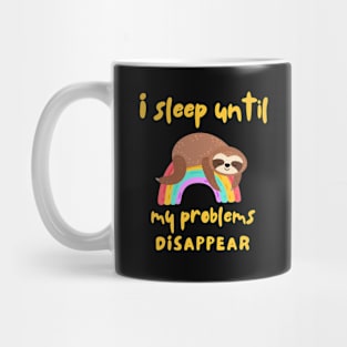 Sleep Man To Make Problems Disappear Mug